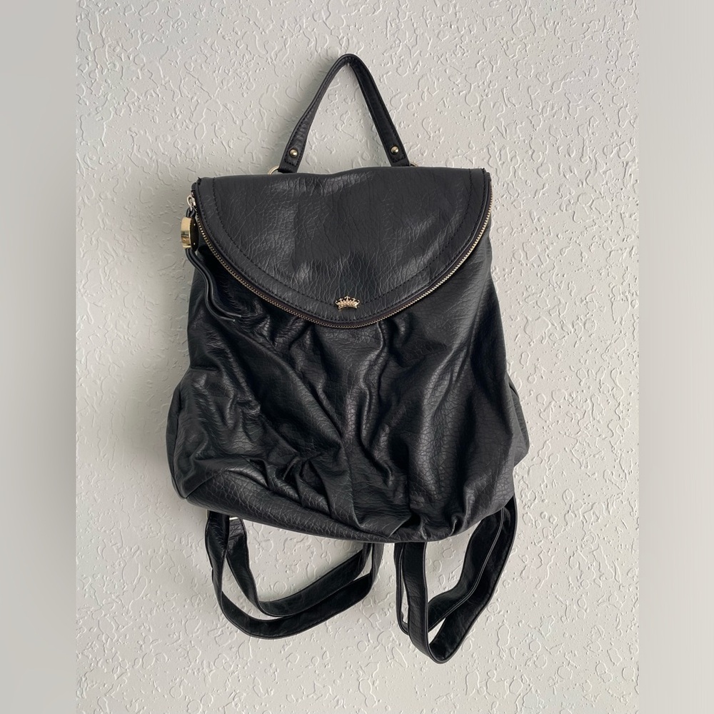 Juicy couture leather backpack